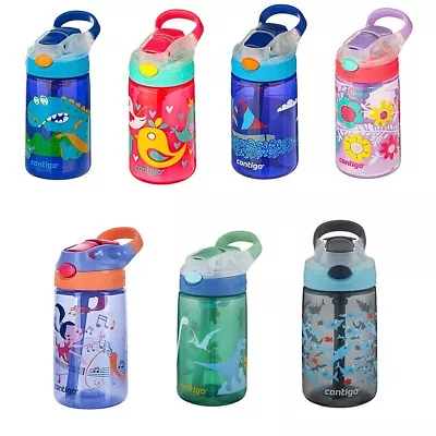 Contigo Kids Gizmo Drink Bottle BPA Free Child Safe Spill Proof Sippy 420ml • $23.95
