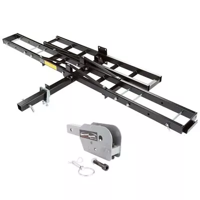 Black Widow MCC-500-F-Folding Steel Hitch Carrier For Dirt Bikes • $254.99