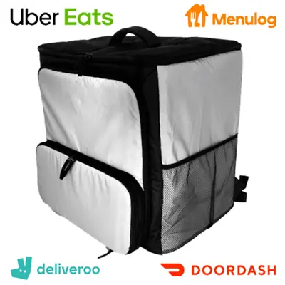 $52 • Buy Insulated Delivery Backpack For Uber Eats Thermal Food Bag For UberEats DoorDash