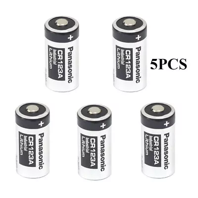 Industrial 5PCS 3V 1400mAh Camera Battery CR17345 DL123A For Panasonic CR123A • $43.95