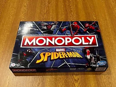 Hasbro Monopoly Marvel Spider Man Edition Game Board - F3968 • £12.50