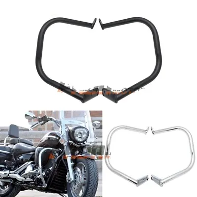 Engine Guard Crash Bar Bumper For Yamaha XVS1300 V-Star Tourer Deluxe 07-17 • $176.69