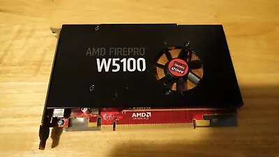 AMD FirePro W5100 4GB GDDR5 (Better Than RX 550) 1 Slot No Ext. Powr REFRBSHED • $25.99