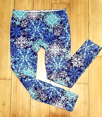 Junior Leggings Xl (15-17)   Snowflakes • $3.50