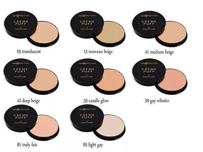 £5.99 • Buy Max Factor Creme Puff Compact Powder Foundation 21g