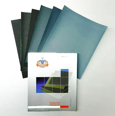 Sanding Sheets Wet/Dry Silicon Carbide Waterproof Sandpaper 80 To 7000Grits 9x11 • $9.27