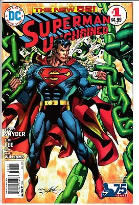 SUPERMAN UNCHAINED #1 NEAL ADAMS 1:50 BRONZE AGE VARIANT DC Comics (2013) • £9.95