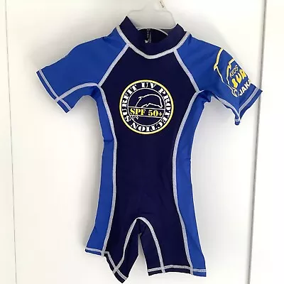 Jakabel Baby 0-6mths SPF50+ UV Protection 1-piece Sunsuit Surfit Swim Suit Short • £9.75