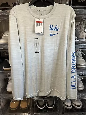 Nike Jordan UCLA Bruins Long Sleeve Dri Fit T Shirt NCAA Men’s SzL Large • $23