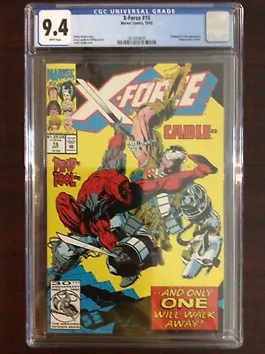 CGC 9.4 X-Force 15 White Pages Cable Deadpool • $50