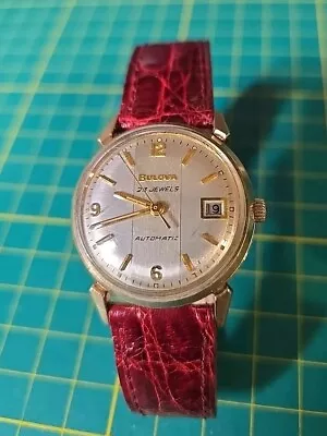 Mid Century Vintage BULOVA AUTOMATIC 31MM • $45