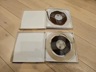 Two 7” Dia. Scotch Reel To Reel Recording 1/4” Magnetic Tapes In Scotch Boxes • £8