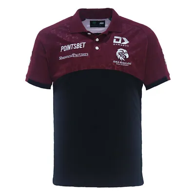 Manly Sea Eagles NRL 2024 Dynasty Players Alternate Polo Shirt Sizes S-7XL! • $79.95