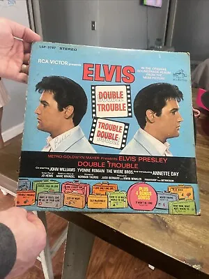 Elvis Presley Double Trouble LSP-3787 Soundtrack LP • $20