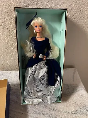 Vintage 1995 Avon Winter Velvet Barbie - Never Removed From Box • $9.99