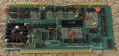 Vintage 1976 Processor Technology PROM Circuit Board • $200