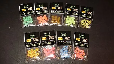 10mm Multi Cell (Soccer Ball) STEELIE Bead 9 Color Steelhead FREE BEADS INCLUDED • $2.75