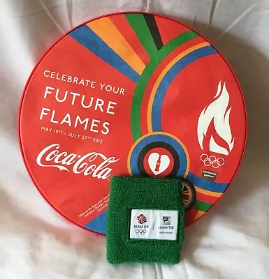 London 2012 Olympics Memorabilia - Frisbee And Wristband - New • £14.99