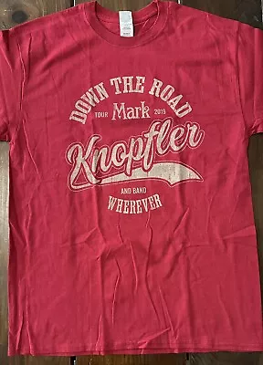 2019 Mark Knopfler & Band Whatever Tour T Shirt Men’s Large Never Worn • $9.99