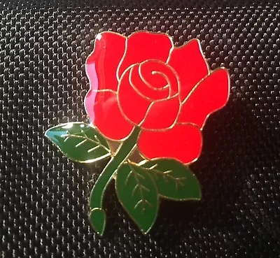 Lancashire Red Rose Labour Party Enamel Pin Badge Gift (pb17) Bigger Than Others • £3.29