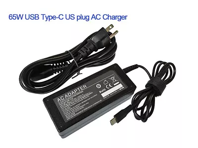 $19.69 • Buy HP 65W TYPE-C AC Charger US TPN-CA02 TPN-LA07 PA-1450-66D1 L30756-003 934739-850