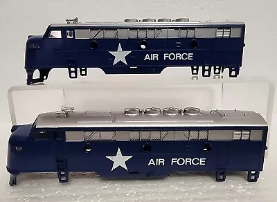 (2) Model Power HO Scale F3A Air Force Diesel Shells - VG+/EX • $13.88