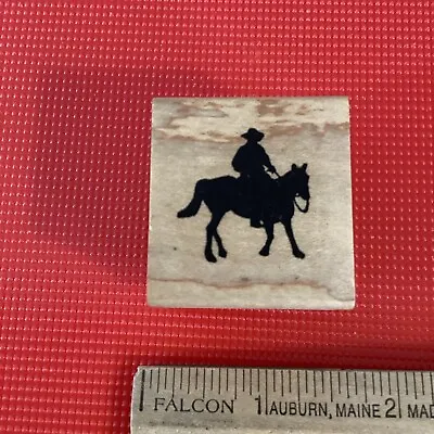 A8  Art Impressions Rubber Stamps Cowboy And Horse • $6.50