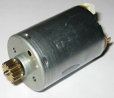 Mabuchi RS-385 Motor W/ Gear - 12V - HP Printer Paper Advance Motor - 6150 RPM • $6.50