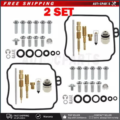 $35.91 • Buy CARBURETOR GASKETS JETS REBUILD KIT For Yamaha V Star 650 XVS650 XVS650A XVS650