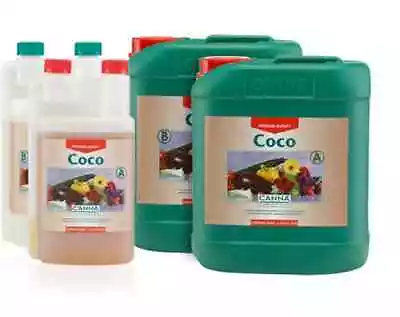 Hydroponics Canna Coco A And B 1L/5L/10L Base Nutrient Veg Flower Plant Food • £16.99