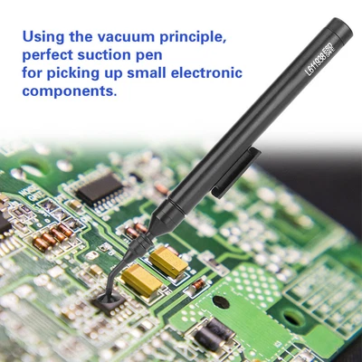 $17.47 • Buy Mini Vacuum Sucking Pen IC SMD Sucker Pick Up Suction Headers Tools Set