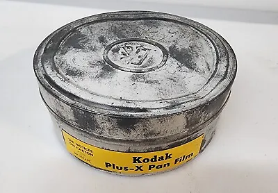 $14.99 • Buy EASTMAN KODAK Film . PLUS-X Pan Tin Canister Vintage Metal Advertising Only