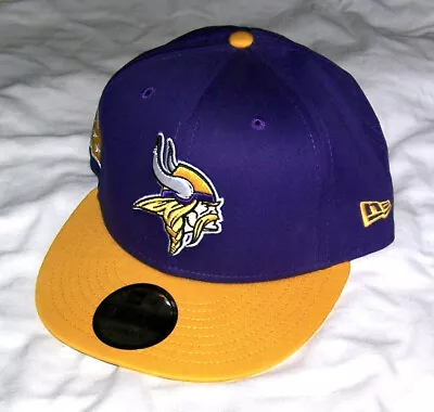 New Era 9Fifty Snapback Medium-Large Two Tone Baseball Cap-NFL MINNESOTA VIKINGS • $20