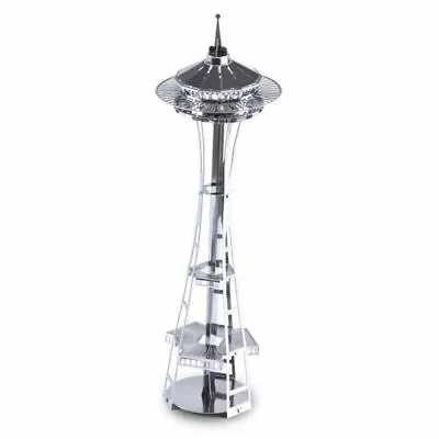 Metal Works Space Needle DIY Build Assemble Model Steel Sheet 3D Building Craft  • $10.99