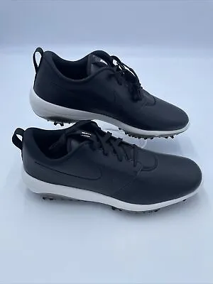 Nike Roshe Golf Tour Golf Shoes Black Swoosh AR5580-001 Men's Shoes • $55.99