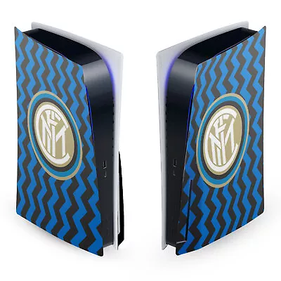 Inter Milan 2020/21 Crest Kit Vinyl Skin Decal For Sony Ps5 Disc Edition Console • £19.95