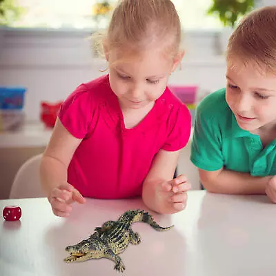 Novelty Crocodile Toy Alligator Toy Figure Realistic Reptile Wild Crocodile Toys • $16.89