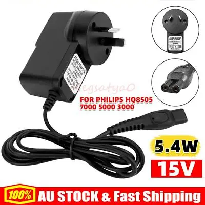 Electric Shaver Charger 15V Fit For Philips Norelco HQ8505 7000 5000 3000 Series • $11.49