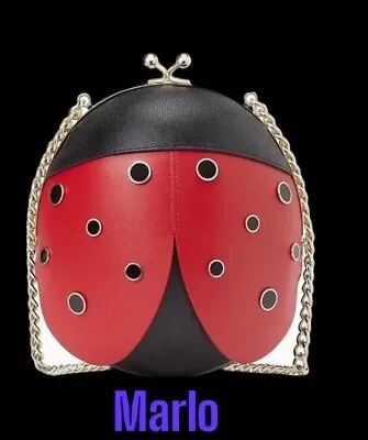 Kate Spade Ladybug 3D Crossbody Dottie RARE NEW NWT MSRP $399.00 • £183.92