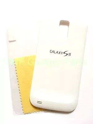 New OEM Samsung Galaxy S2 (WHITE) T-Mobile T989 Back Cover Battery Door US ~ FL • $7.75