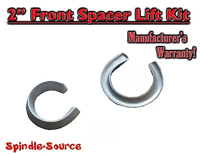 2  Lift Leveling Coil Spring Spacers FOR 67-86 Chevy C10 C20 C30 C15 C25 C35 2WD • $31.41