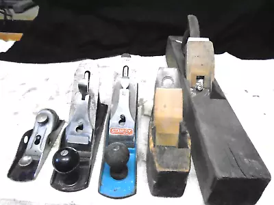 5 Wood Planes Stanly's & Others All In As Found Coundition • $49.95