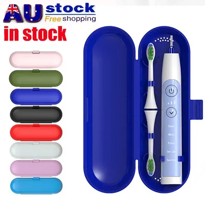 $9.72 • Buy Portable Electric Toothbrush Case Travel Cover Holder Storage Box For Oral-B AU