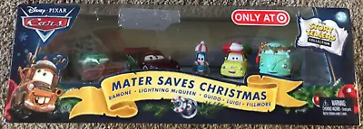 Disney Pixar Cars Mater Saves Christmas 5-Pack Ramone Guido Luigi Fillmore LMQ • $69.99