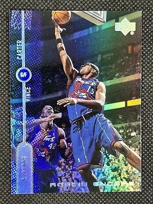 1998-99 Upper Deck Encore Rookie Encore Vince Carter #RE10 Rookie RC • $15