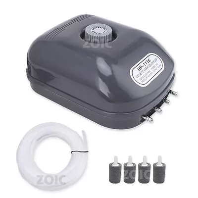 10L/Min Quick Aquarium Air Pump Fountain Pond Marine Water S/M/L Fish Tank Pool • $44.69