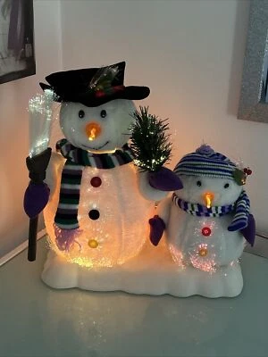£50 • Buy Fibre Optic Animated Snowman ⛄️🎄43cm
