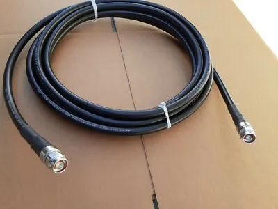 US MADE Times  Microwave   50FT  LMR- 600 N Male To N Male  HAM Radio VHF Cable • $155