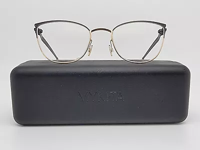 Mykita NO1 Lea Col 285 Brown Gold Cat Eye Eyeglasses Frame W/ Case Germany 51mm • $249.99