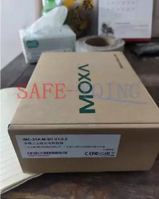 ONE MOXA IMC-21A-M-SC Industrial Photoelectric Converter NEW • $169.29